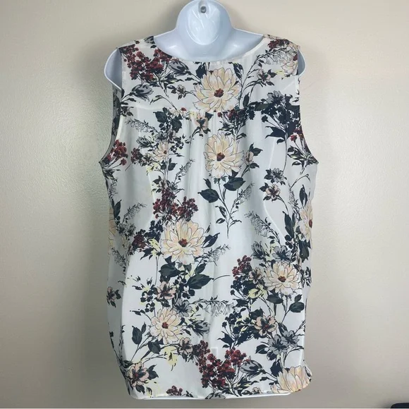 Loft Floral Print Tank Top - Picture 4 of 4